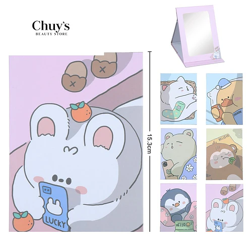 Espejo con Diseño Divertido - Chuys Beautys | Chuy's Beautys