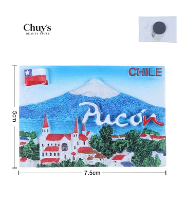Imán de Pucón 5x7.5 cm - Chuys Beautys | Chuy's Beautys Store
