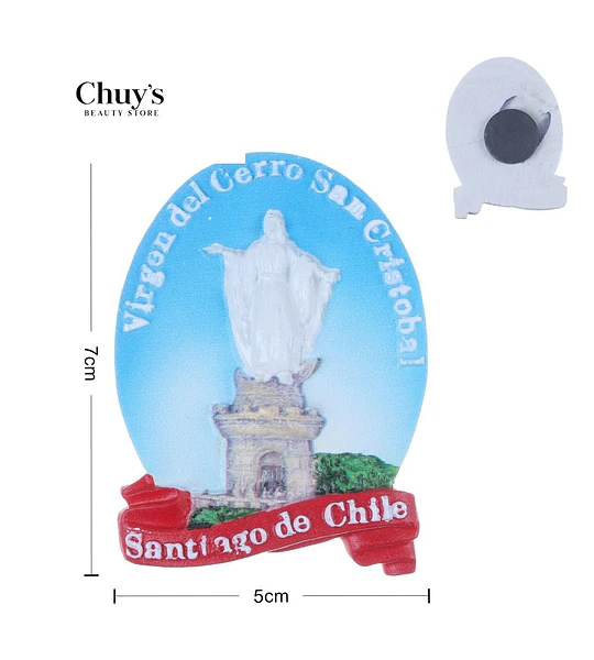 Imán Virgen del Cerro San Cristóbal