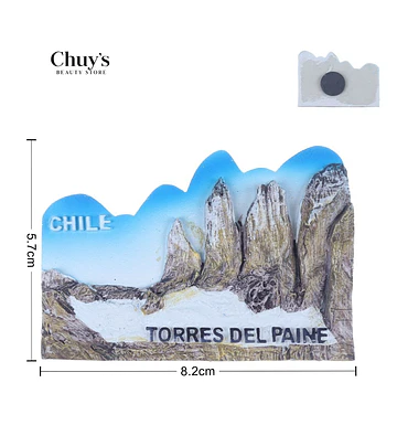 Imán Torres del Paine - Chuys Beautys | Chuy's Beautys Store