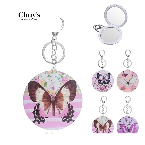 Espejo de cartera 7,5*7,5*1cm - Chuys Beautys | Chuy's Beautys