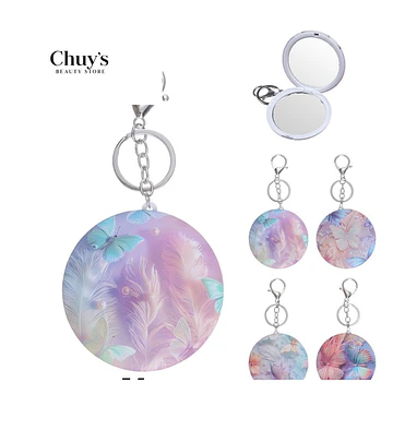 Espejo de cartera 7,5*7,5*1cm - Chuys Beautys | Chuy's Beautys Store