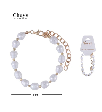 Pulsera de Perlas Elegante - Chuys Beautys | Chuy's Beautys Store