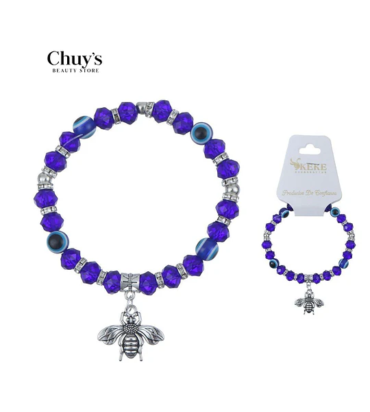 Pulsera Ojo Turco con Abeja