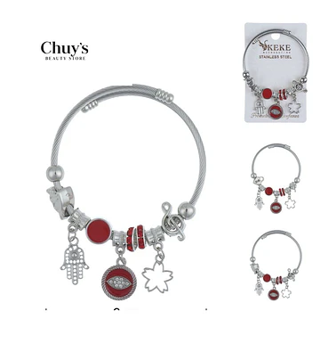 Pulsera Acero Inoxidable 18cm - Chuys Beautys | Chuy's Beautys Store