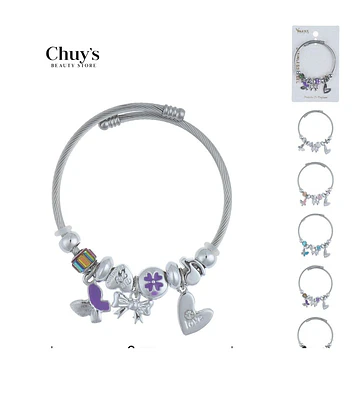 Pulsera de acero inoxidable 18+5cm - Chuys Beautys | Chuy's Beautys Store