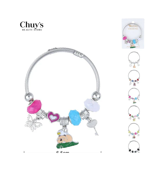 Pulsera de Acero Inoxidable 18cm