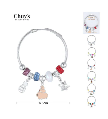 Pulsera Acero Inoxidable 18cm - Chuys Beautys | Chuy's Beautys Store