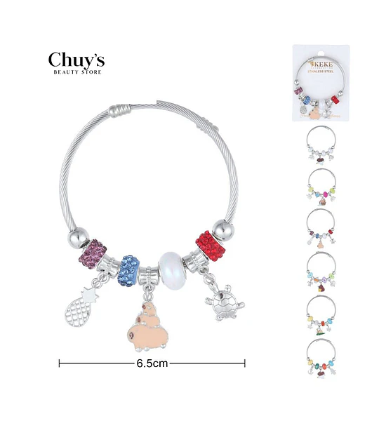Pulsera Acero Inoxidable 18cm