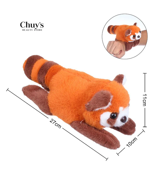 Peluche Pulsera Abrazo Mapache