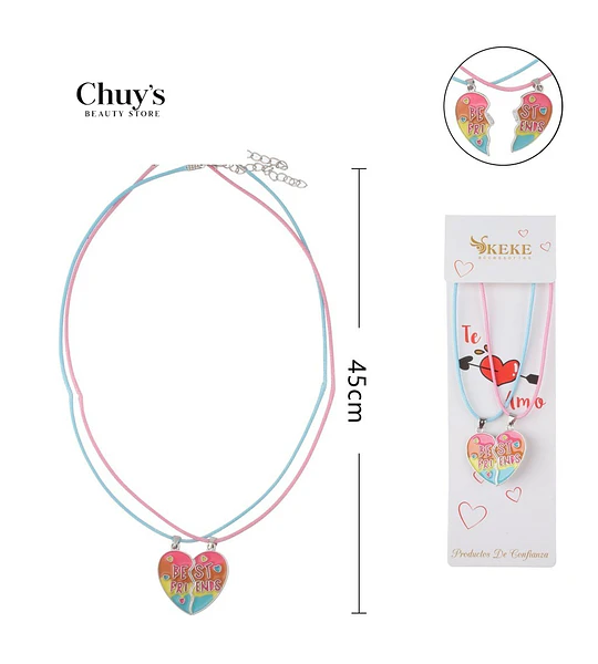 Collar para Amigas 2PCS