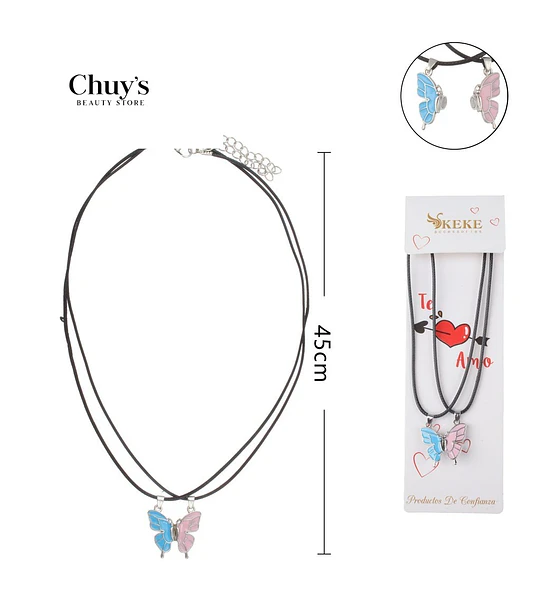 Collar para amigas 2PCS
