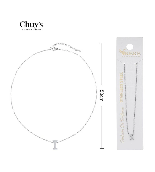 Collar Acero Inoxidable 45+5cm