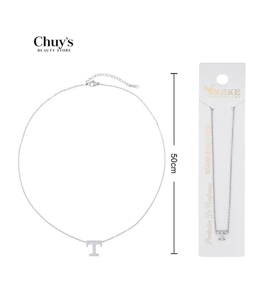 Collar Acero Inoxidable 45+5cm