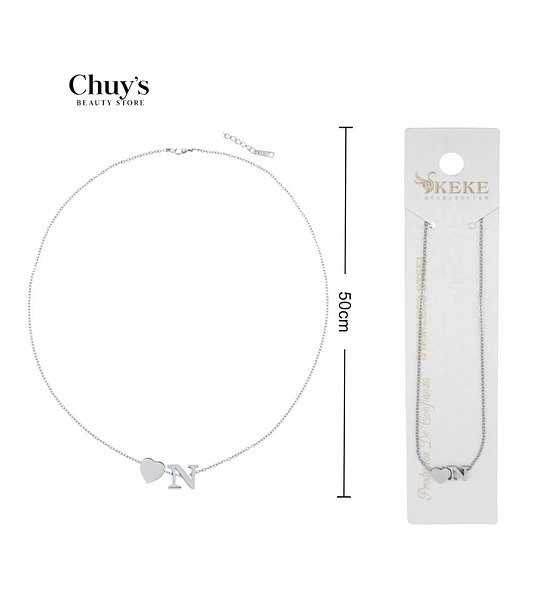 Collar Acero Inoxidable 45+5cm