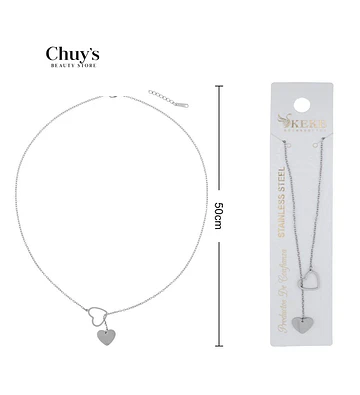 Collar acero inoxidable 45+5cm - Chuys Beautys | Chuy's Beautys Store