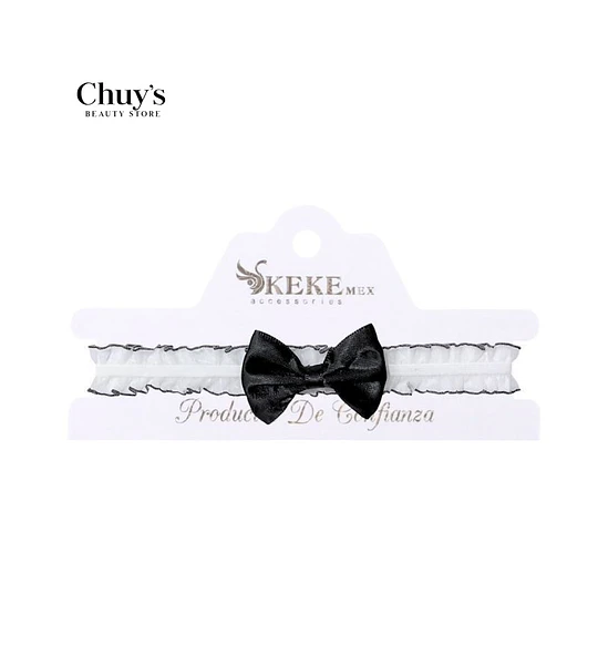 Choker con Lazo Negro