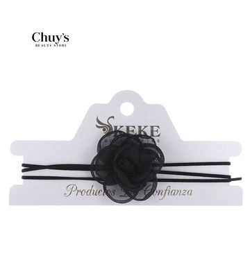 Choker con Flor Negra - Chuys Beautys | Chuy's Beautys Store