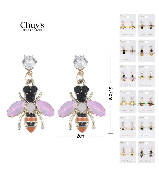 Pendientes de Aleacion 3cm