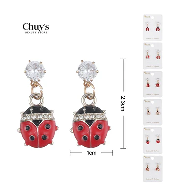 Pendientes de Aleacion 2,5cm - Chuys Beautys | Chuy's Beautys Store