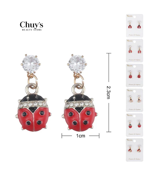 Pendientes de Aleacion 2,5cm