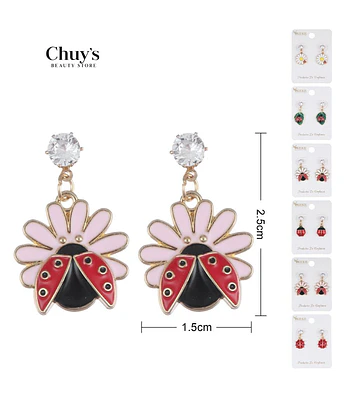 Pendientes de Aleación 3,5cm - Chuys Beautys | Chuy's Beautys Store