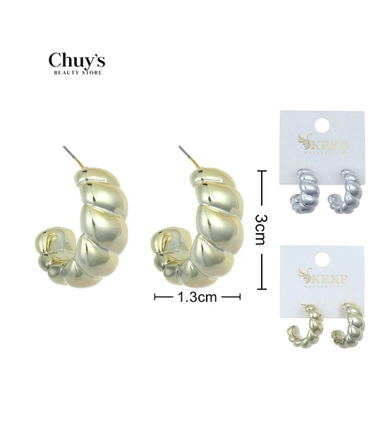 Pendientes CCB 2,8CM