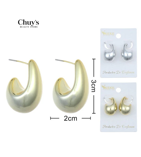 Pendientes CCB 3,1CM