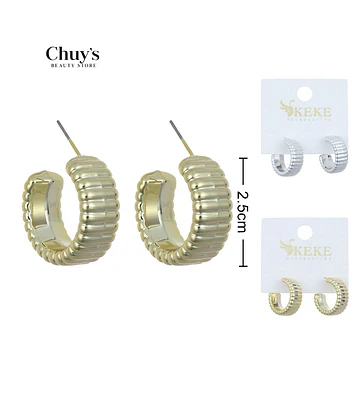 Pendientes CCB 2,4CM - Chuys Beautys | Chuy's Beautys Store