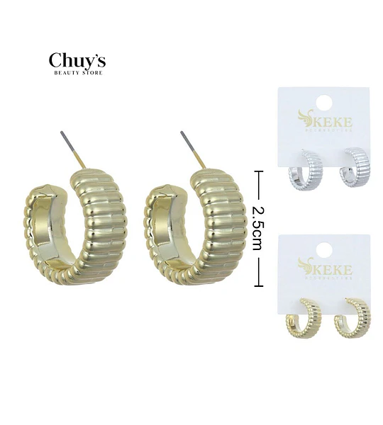 Pendientes CCB 2,4CM
