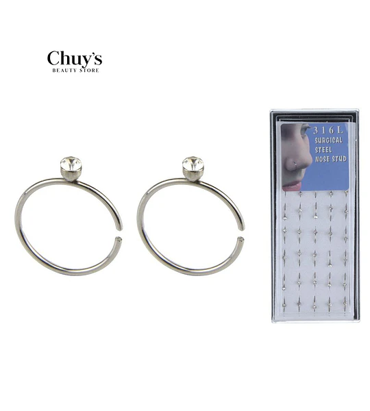 Piercing Acero Inoxidables 40 Pcs