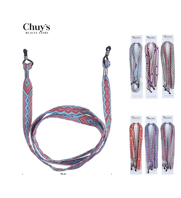 Cadena para Lentes Tejida Multicolor - Chuys Beautys | Chuy's Beautys Store