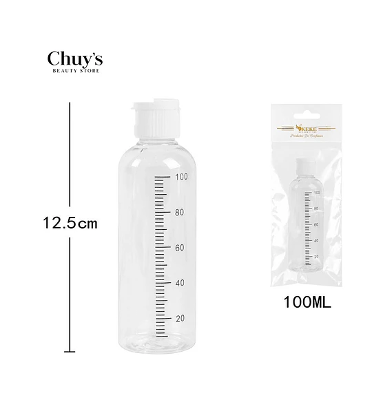 Botella de plástico 100ml