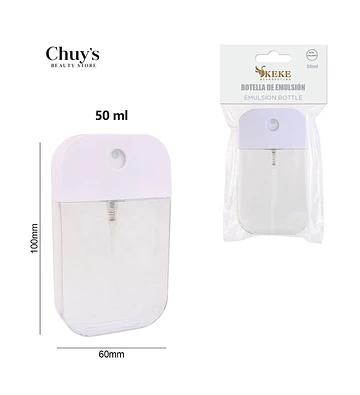 Botella Atomizadora 60*100mm - Chuys Beautys | Chuy's Beautys Store
