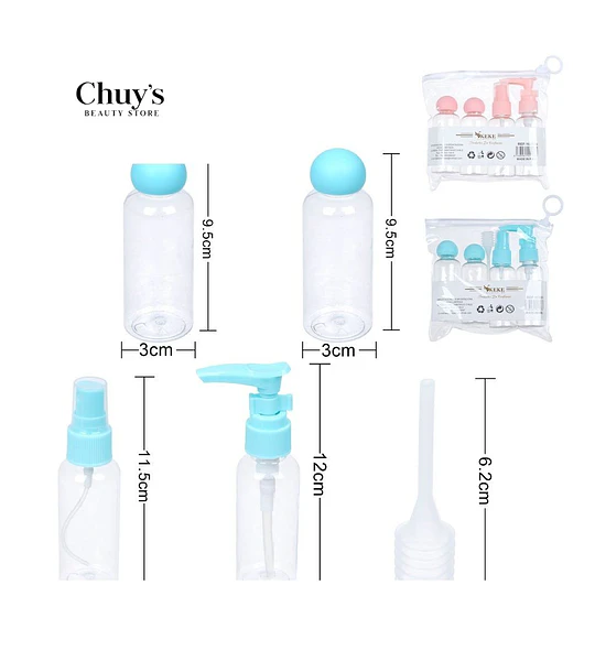 Set de envases dispensadores 5pcs