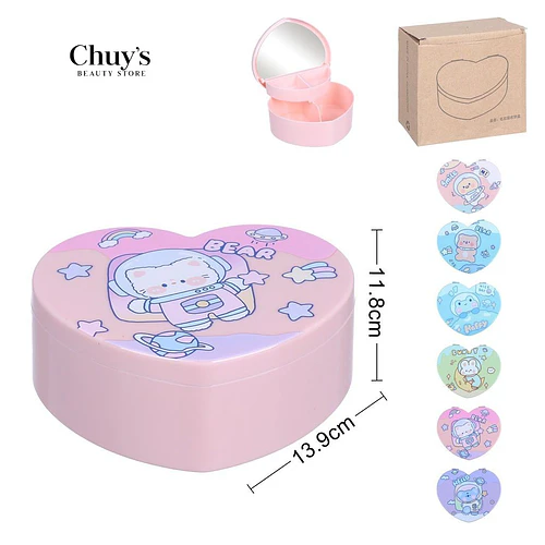 Mini organizador corazón - Chuys Beautys | Chuy's Beautys