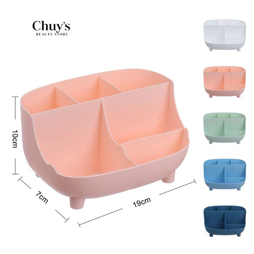 Organizador de maquillaje 4 compartimentos - Chuys Beautys | Chuy's Beautys