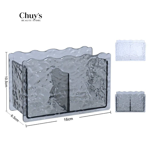 Organizador de Belleza Transparente - Chuys Beautys | Chuy's Beautys