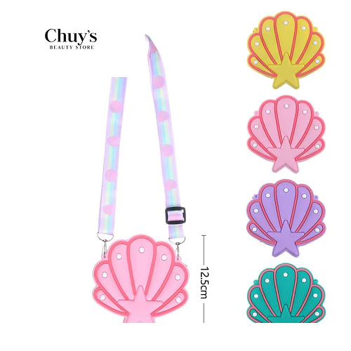 Bolso de goma concha de mar - Chuys Beautys | Chuy's Beautys