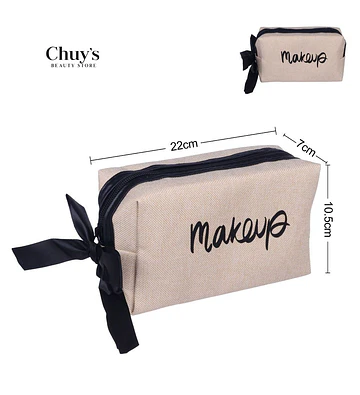 Neceser de maquillaje con lazo - Chuys Beautys | Chuy's Beautys Store