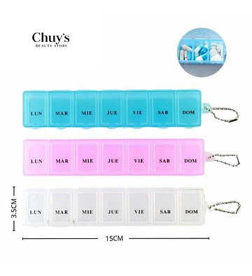 Pastillero Organizador Semanal - Chuys Beautys | Chuy's Beautys Store
