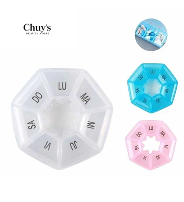 Pastillero Semanal Organizador - Chuys Beautys | Chuy's Beautys Store
