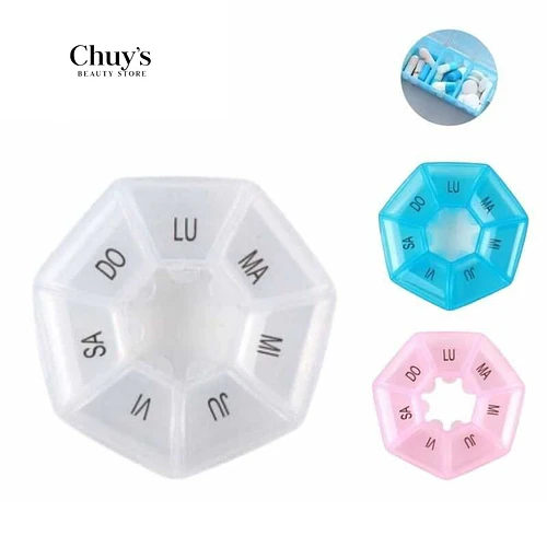 Pastillero Semanal Organizador - Chuys Beautys | Chuy's Beautys