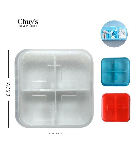 Envase Pastillero Organizador