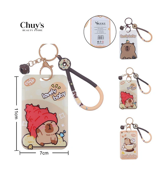 Porta Credencial Cute