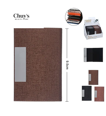 Cartera Porta Tarjetas 9.5x6.5x1.2cm - Chuys Beautys | Chuy's Beautys Store