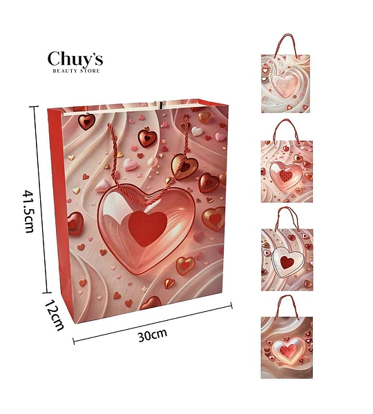 Bolsas para regalo corazón
