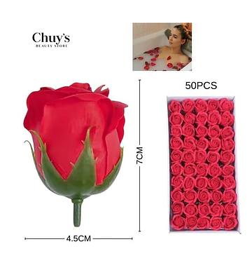 Rosas de Jabón 50 Pcs - Chuys Beautys | Chuy's Beautys Store