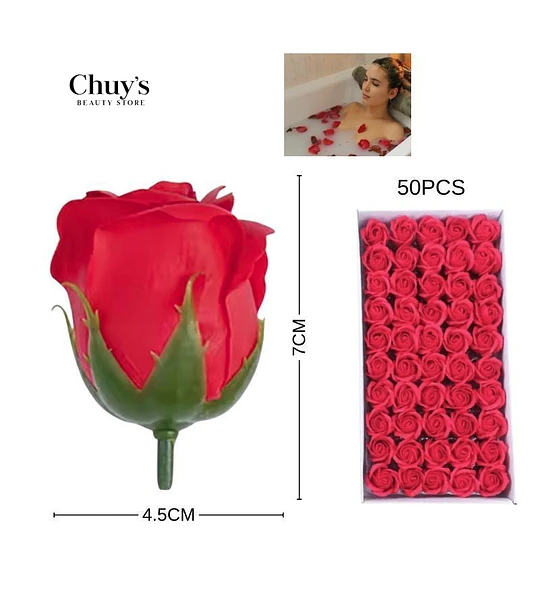 Rosas de Jabón 50 Pcs