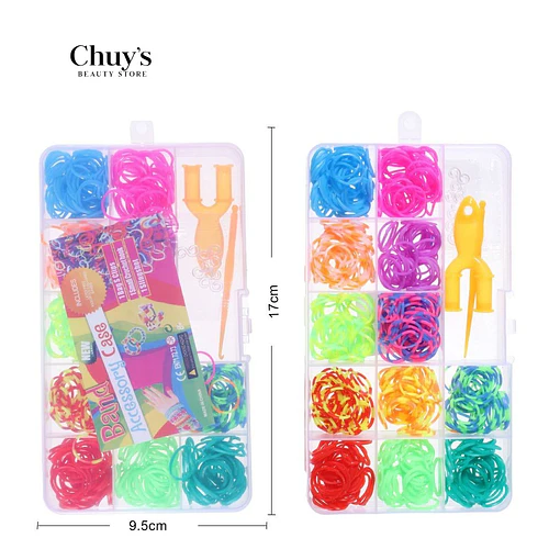Set de Ligas para Hacer Accesorios - Chuys Beautys | Chuy's Beautys